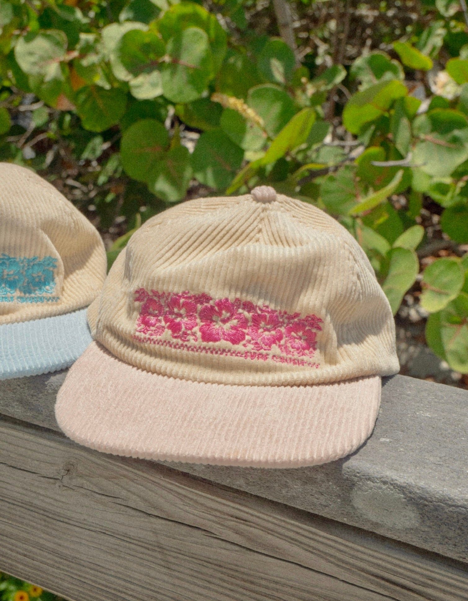 Pink Hibiscus Haze Hat