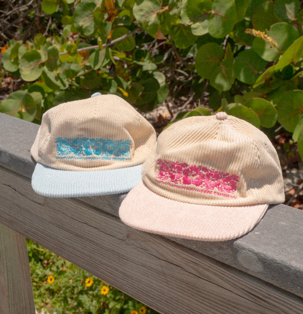 Blue Hibiscus Haze Hat