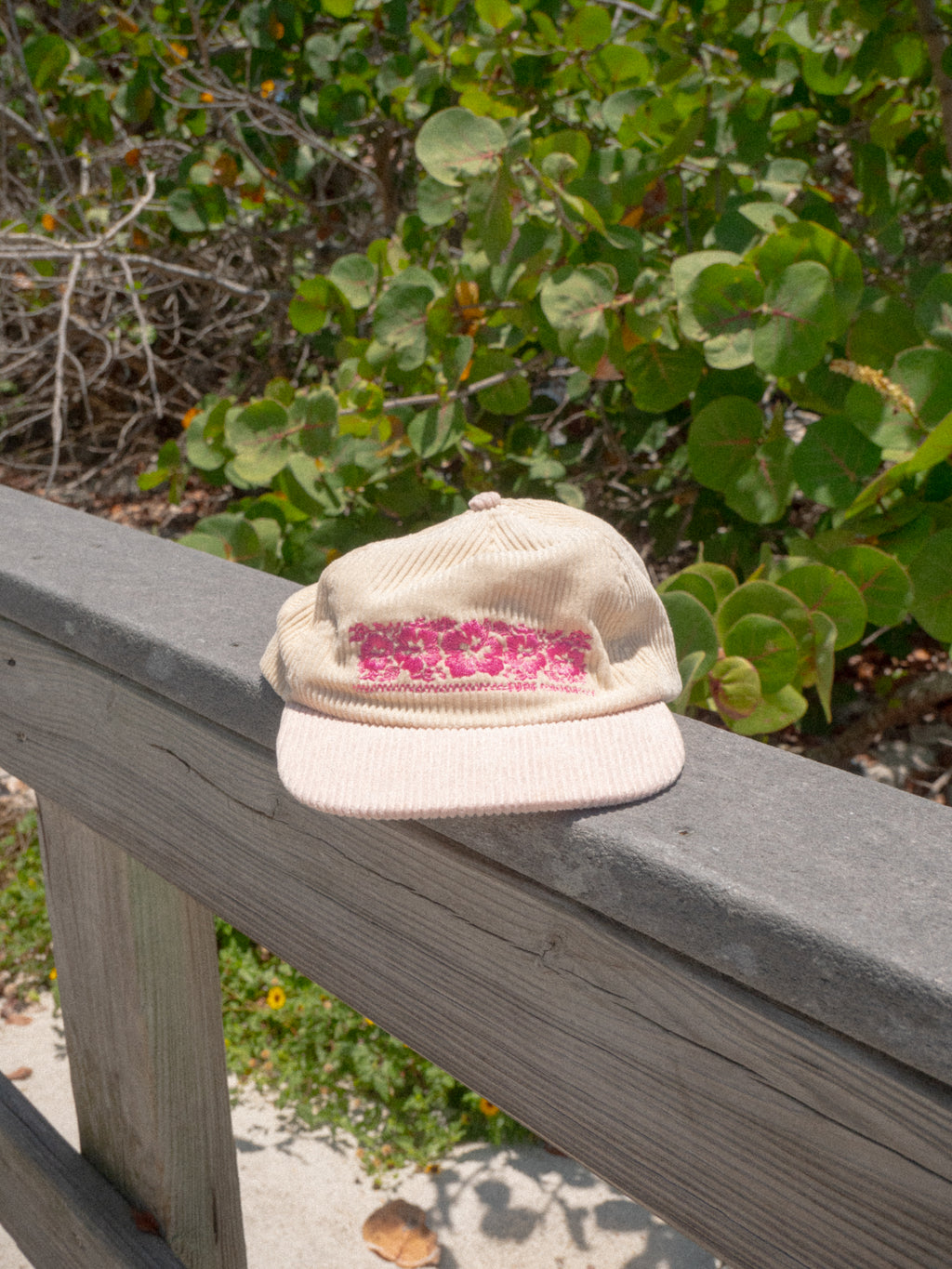 Pink Hibiscus Haze Hat